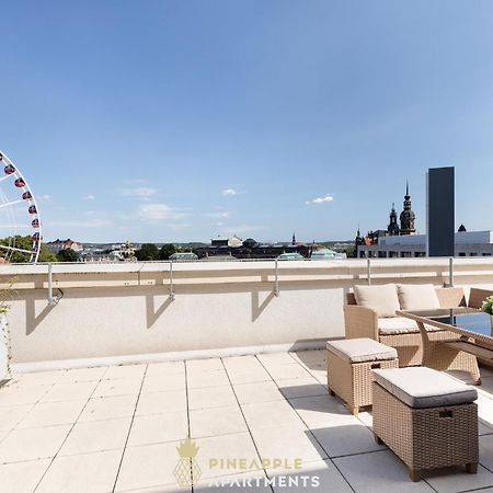 Pineapple Apartments Penthouse Am Zwinger - 162 Qm - 1X Free Parking Дрезден Экстерьер фото
